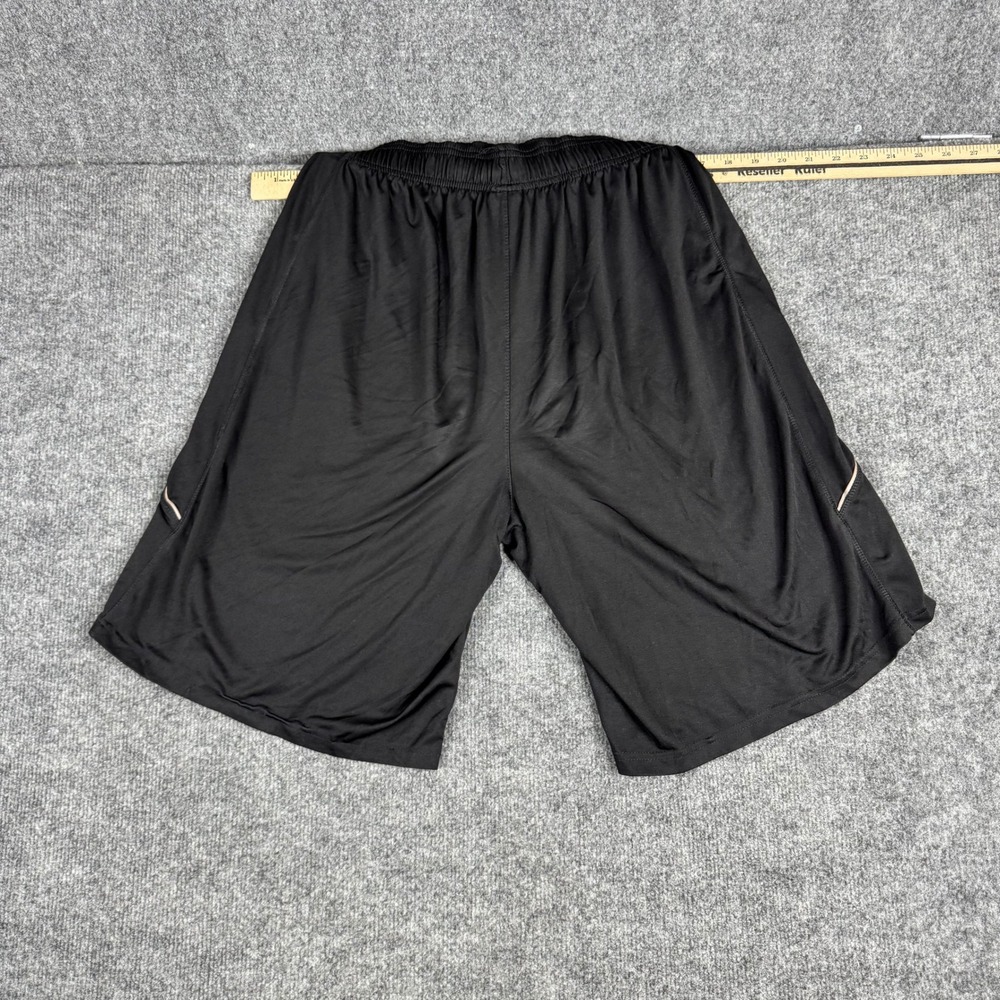 Reebok Athletic Shorts Mens Size S Black Performance Stretch Gym Training